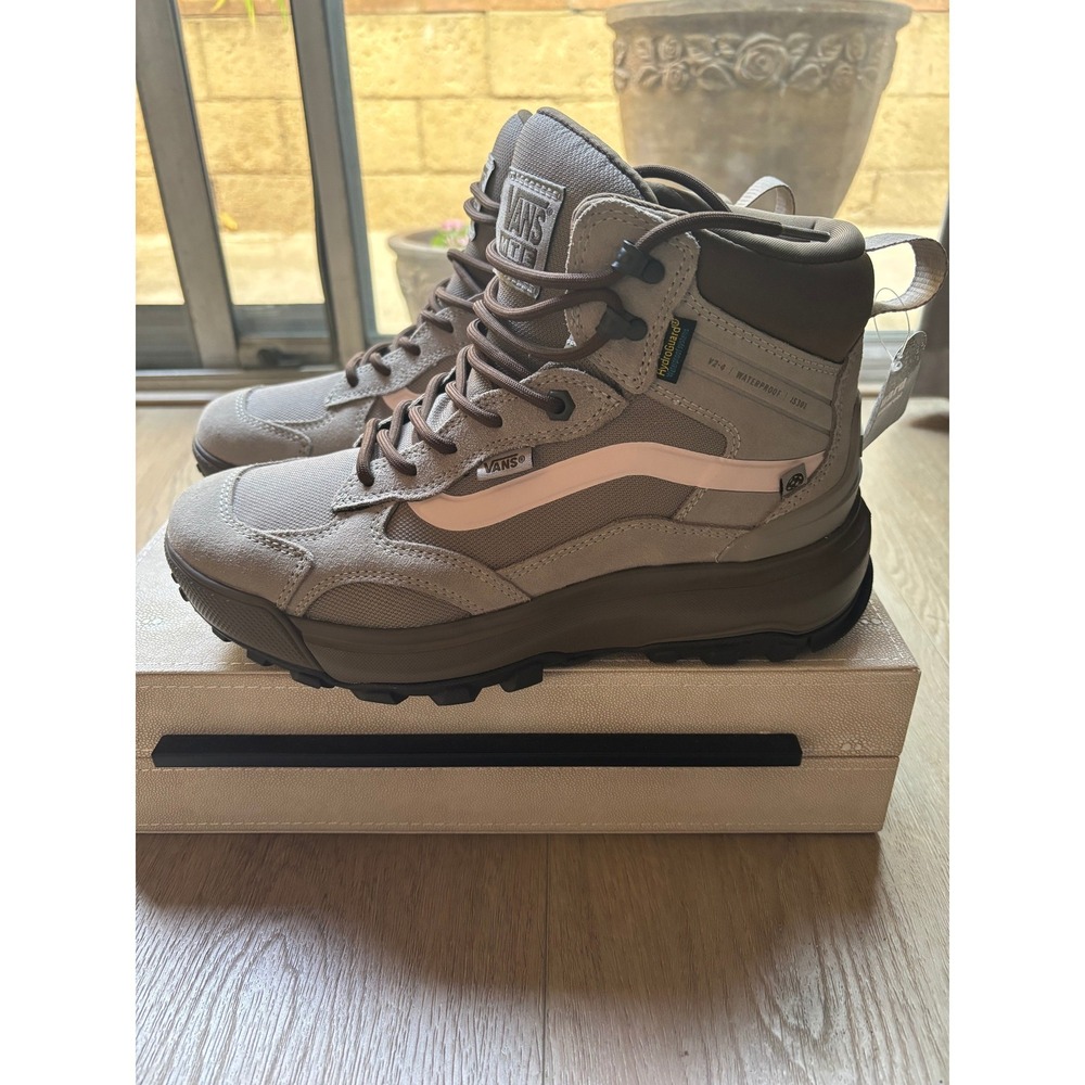 Vans MTE Crestline Waterproof Hiking Boots Teak Brown Mens 8 Womens 9.5 IS301